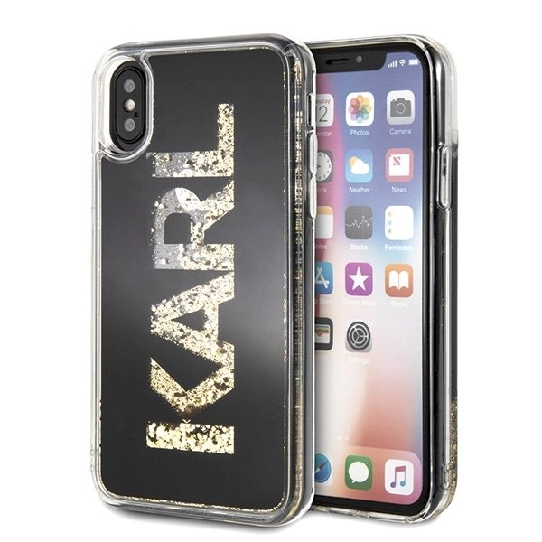 Karl Lagerfeld Karl Logo Glitter iPhone
