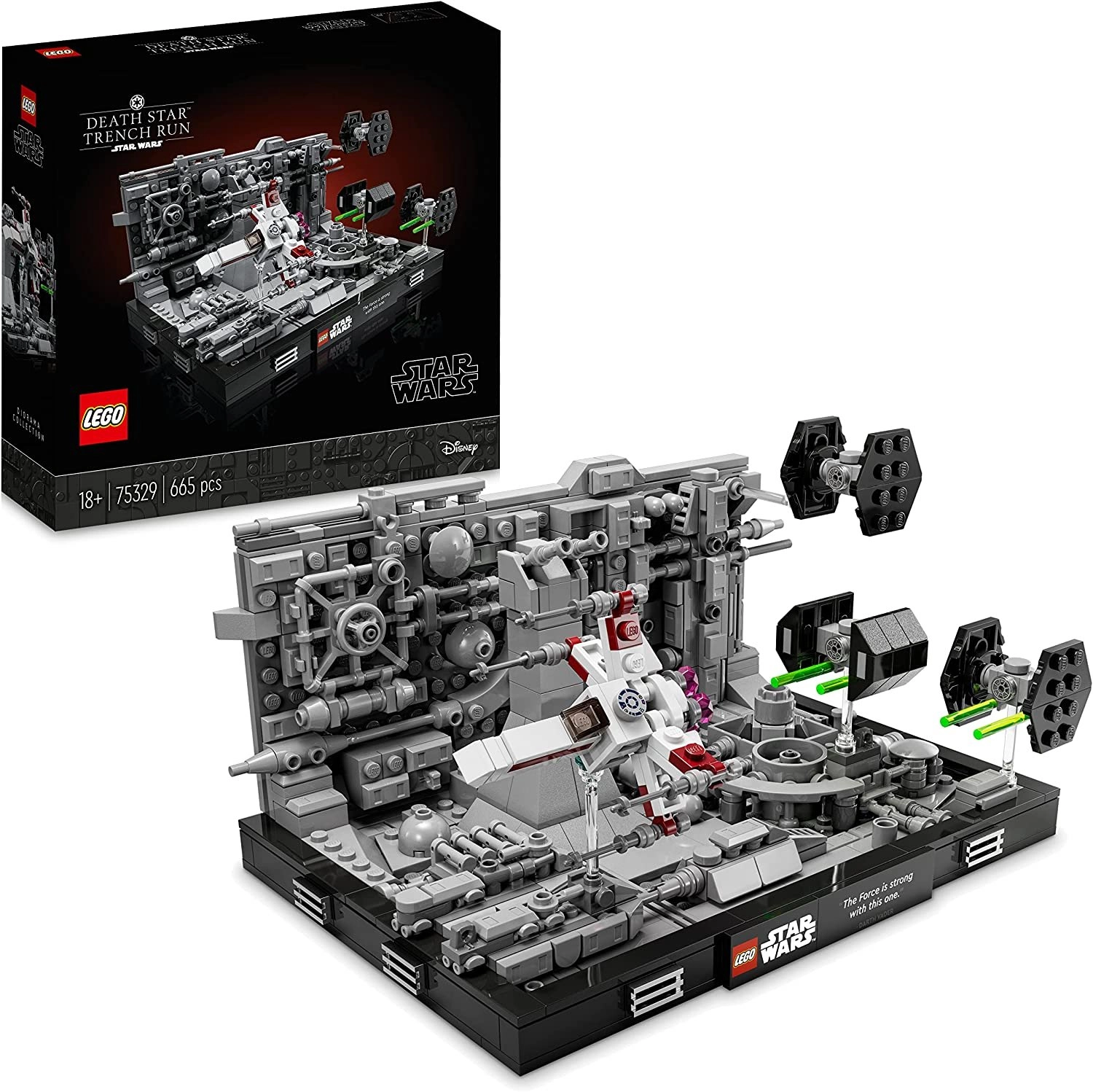 LEGO Death Star Trench Run Diorama