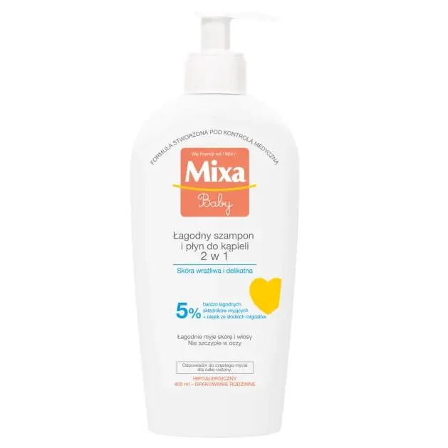 Mixa Baby Mild Shampoo and Bubble