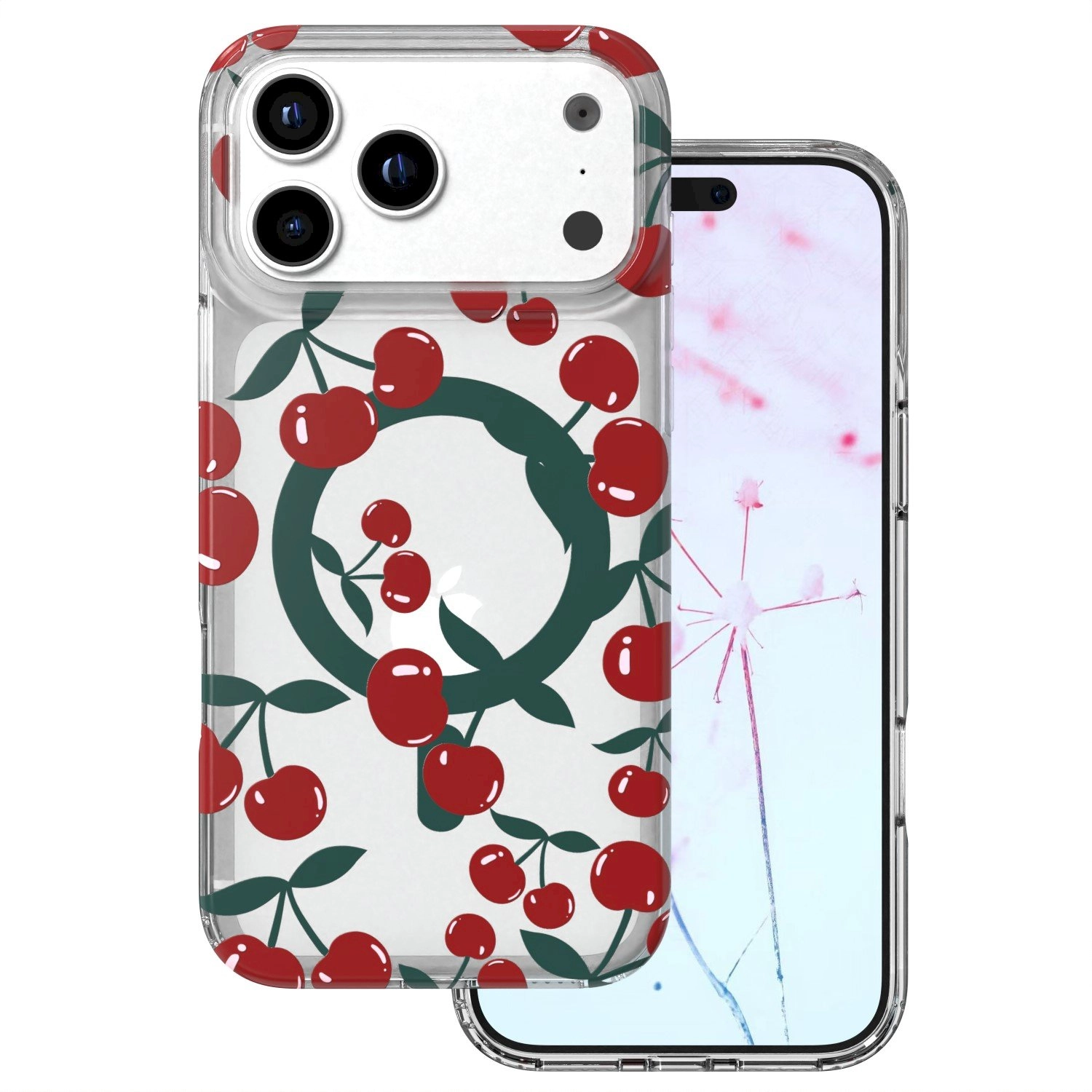 Mocco Cherry Mag Back Case for