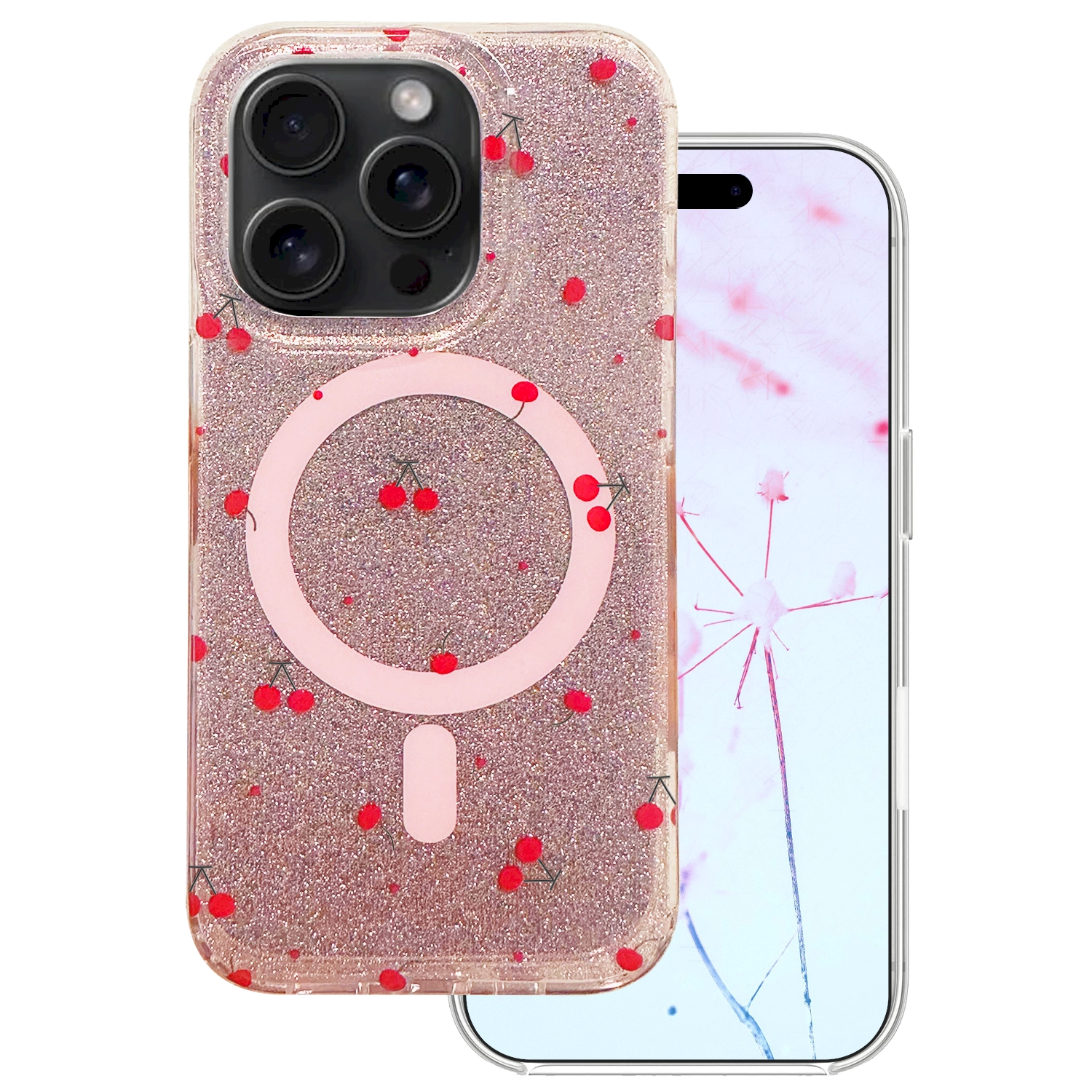 Mocco Cherry Mag Back Case for