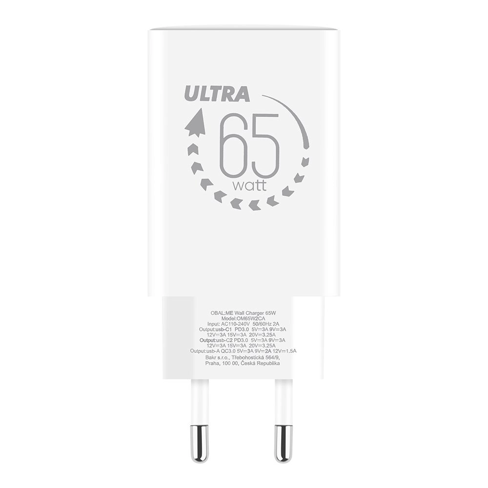 OBAL:ME GaN Cestovní Nabíječka USB-A +