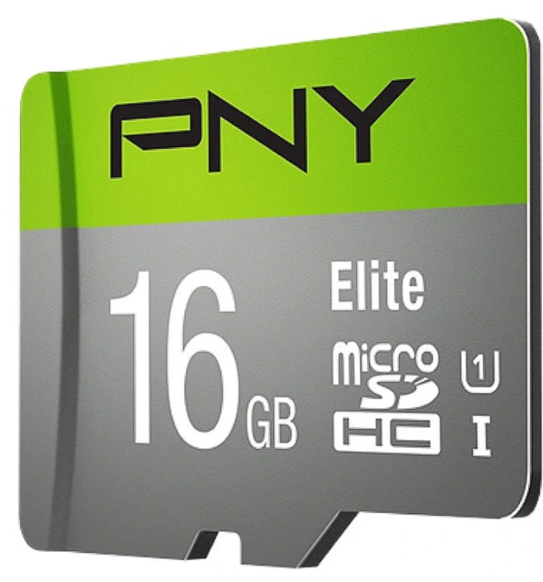 SD MicroSD HC Card 16GB PNY