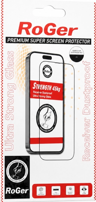 RoGer Ultra Strong Tempered glass for