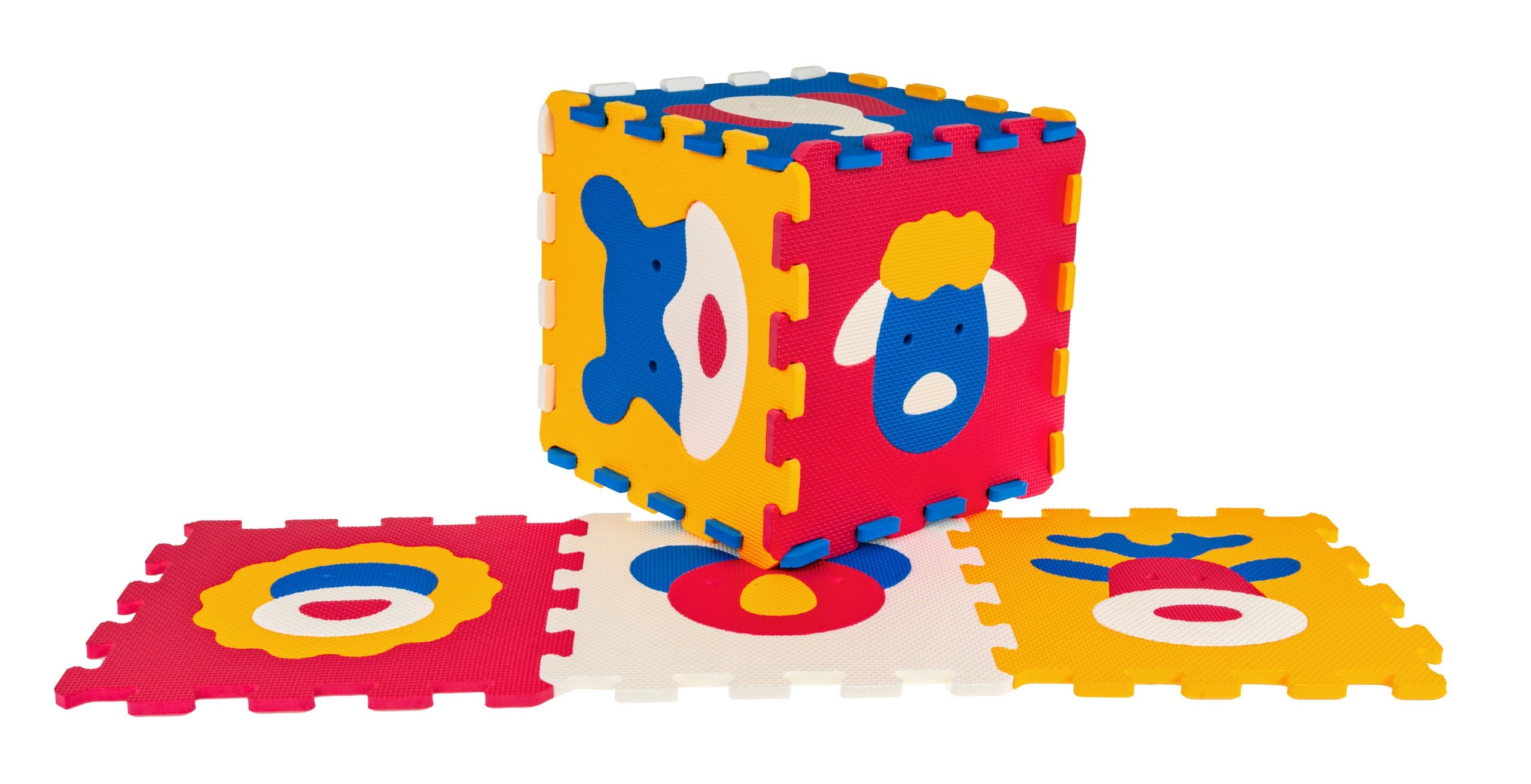 TRITON Mat with 9 Animal Puzzles