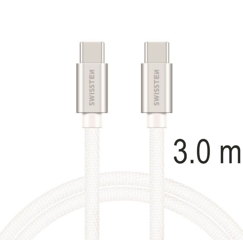 Swissten Textile Universal Quick Charge 3