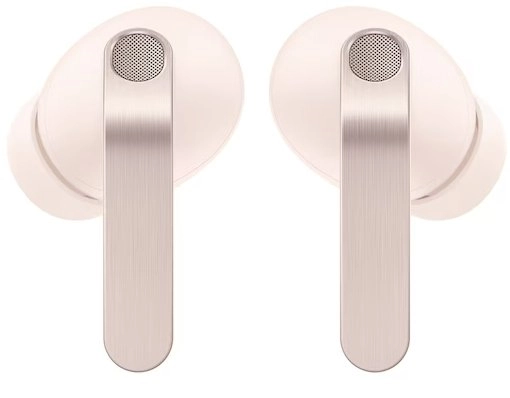 Samsung Galaxy Buds 4 Pro austiņas rozā zelta krāsā