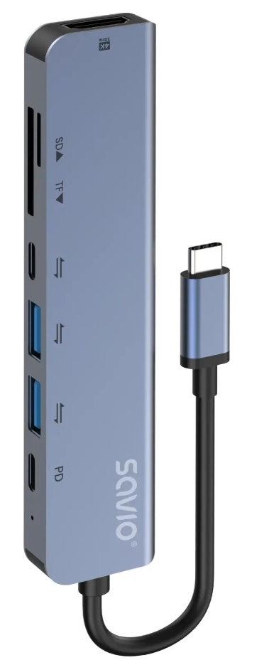 HUB USB Savio AK-82 1x SD