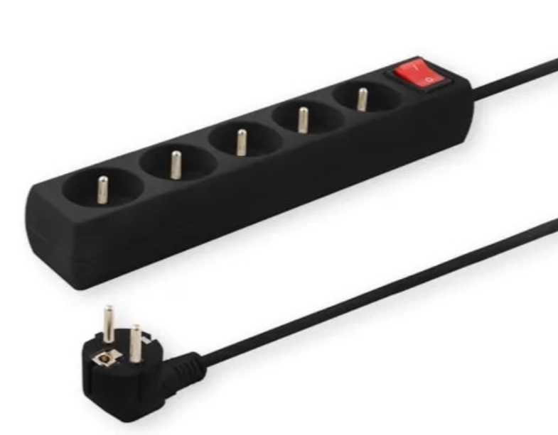 Pagarinātājs Savio Power Strip 5-way 3m