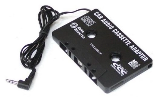 Savio TR-07 Cassette Adapter Black TR-07