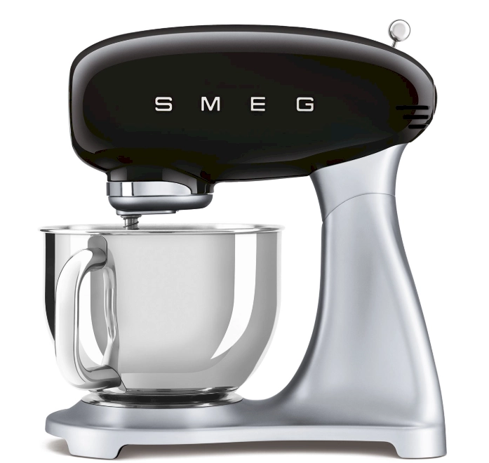 SMEG KITCHEN ROBOT 50Â`STYLE BLACK SMF04BLEU
