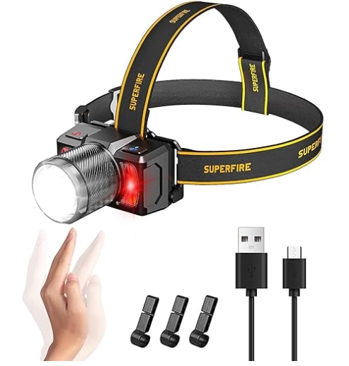 Headlight Superfire HL25  700lm  USB-C 038834