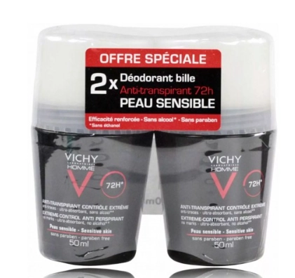 Set of deodorant balls for sensitive