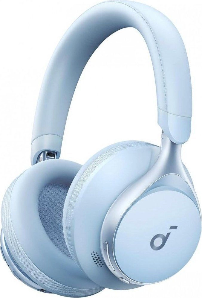 Anker Space One Headphones Wireless Head-band Music/Everyday USB Type-C Bluetooth Blue