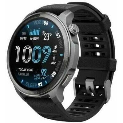 Amazfit Balance 2 XT 3.81 cm (1.5") AMOLED Digital 480 x 480 pixels Touchscreen Black Wi-Fi GPS (satellite)