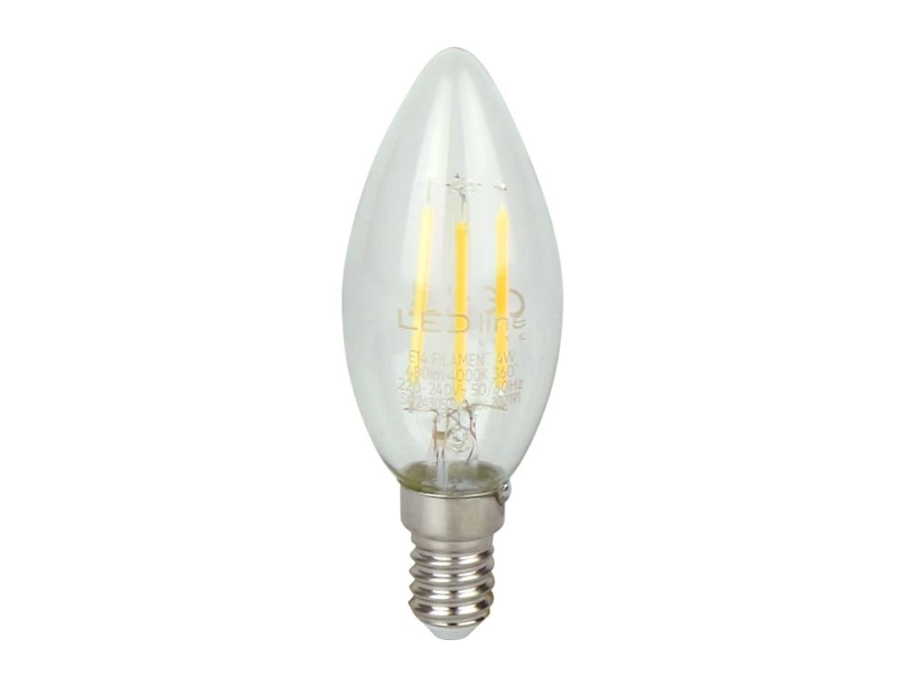 LED spuldze E14 4W 4000K 480lm