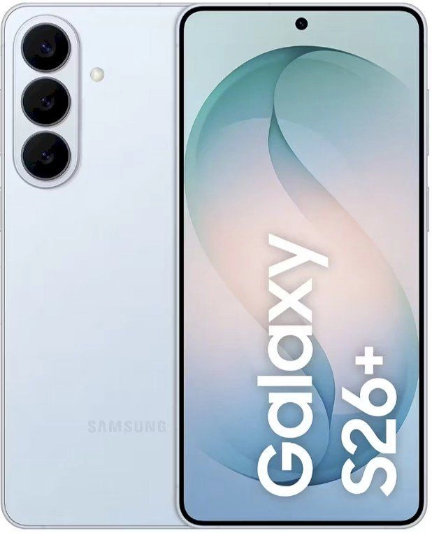 Samsung Galaxy S26+ 256 GB Sky Blue 16,91 cm (6,7 collas) OLED displejs, Android 16, 50 MP trīskāršā kamera