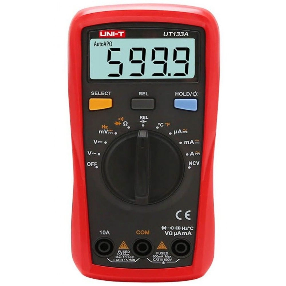 Digitalais multimetrs UT133A; LCD (6000) ar