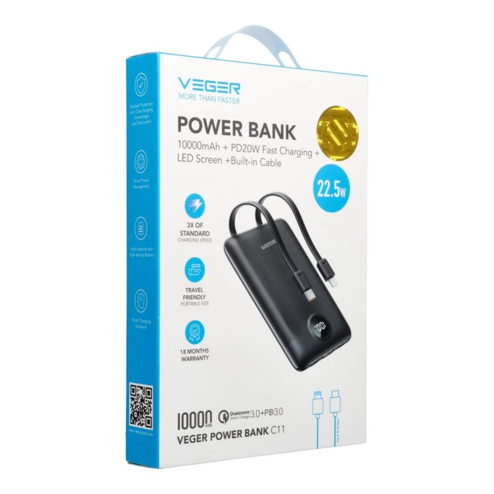 Powerbank Hoco Veger C11 Best 10000mAh