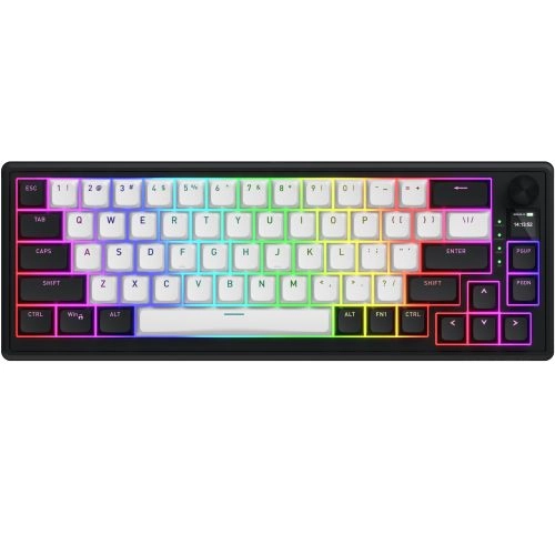HATOR Skyfall 65 MAG ULTIMA 8K wireless keyboard Gaming USB + RF Wireless + Bluetooth QWERTY US English Black, White