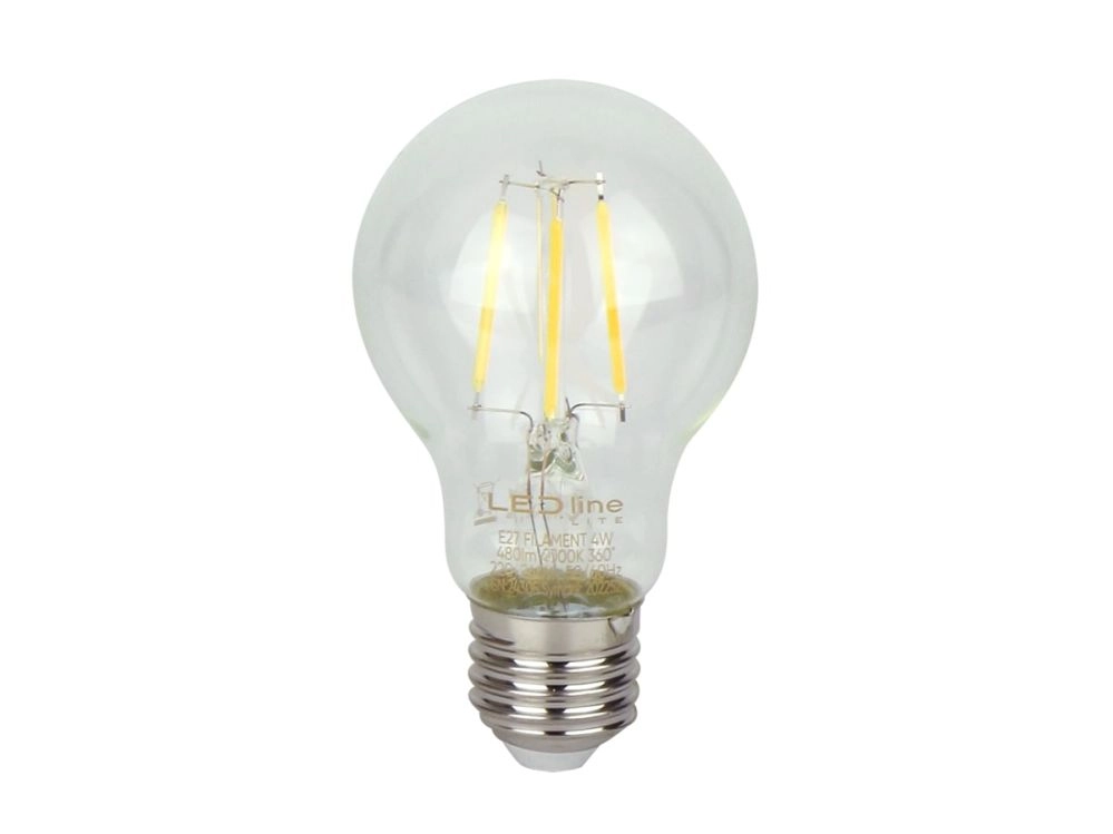 LED spuldze E27 4W 2700K 480lm