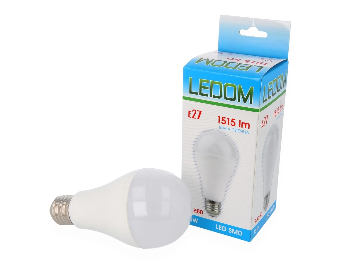 Spuldze LED E27 230V 15W A65