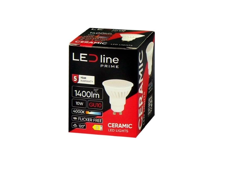 LED prožektors GU10 230V 10W 1400lm