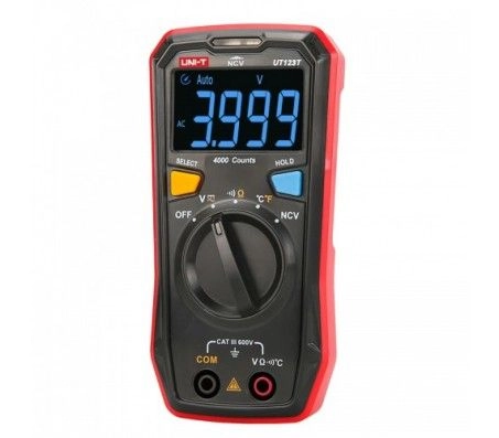 Multimetrs dzīvojamām telpām AC/DC 600V; 20MOm