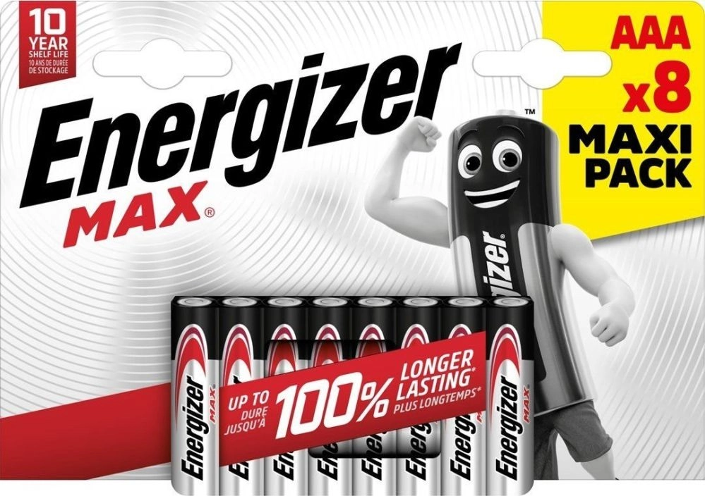 Energizer BATERIE MAX AAA LR03 /8