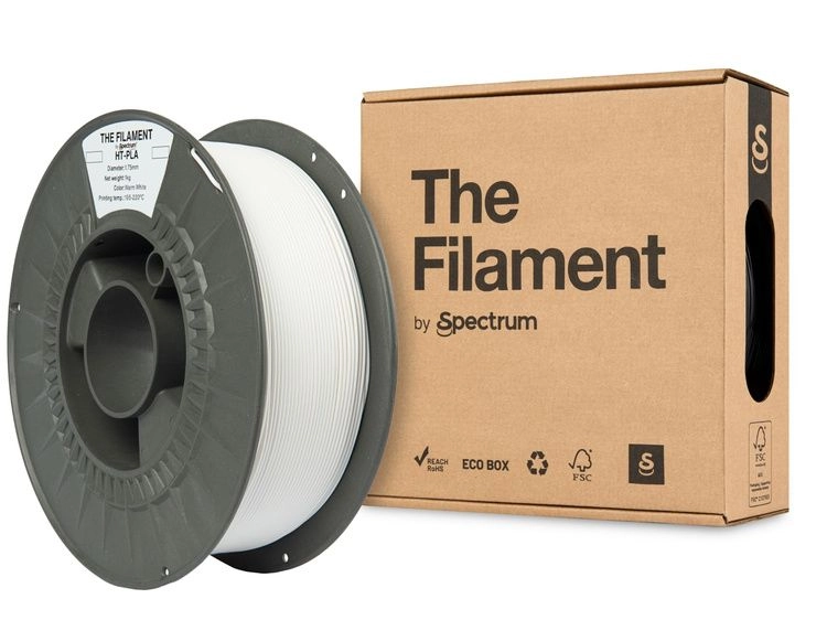 Filaments HT-PLA warm white 1kg Spectrum