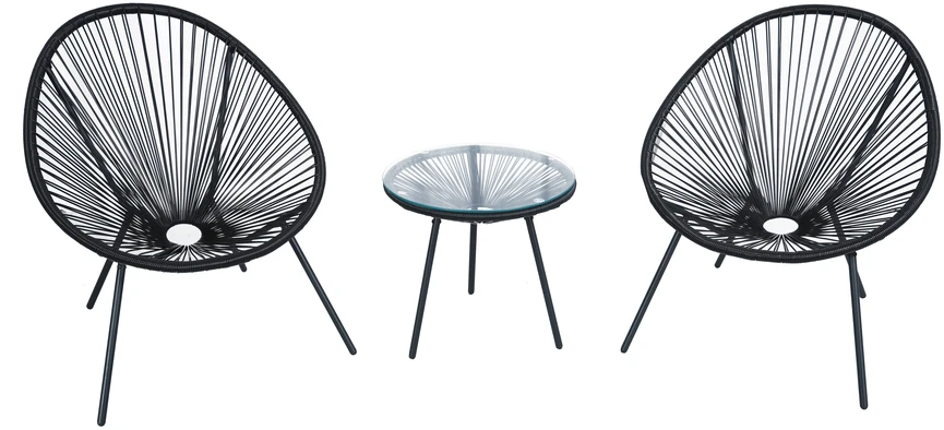 Outdoor furniture set Egg Chair (set