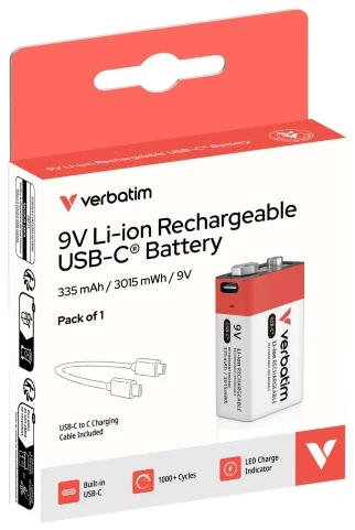 Verbatim 30251 USB-C Įkraunama baterija Li-ion