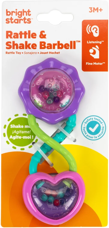 BRIGHT STARTS barškutis - kramtukas Rattle