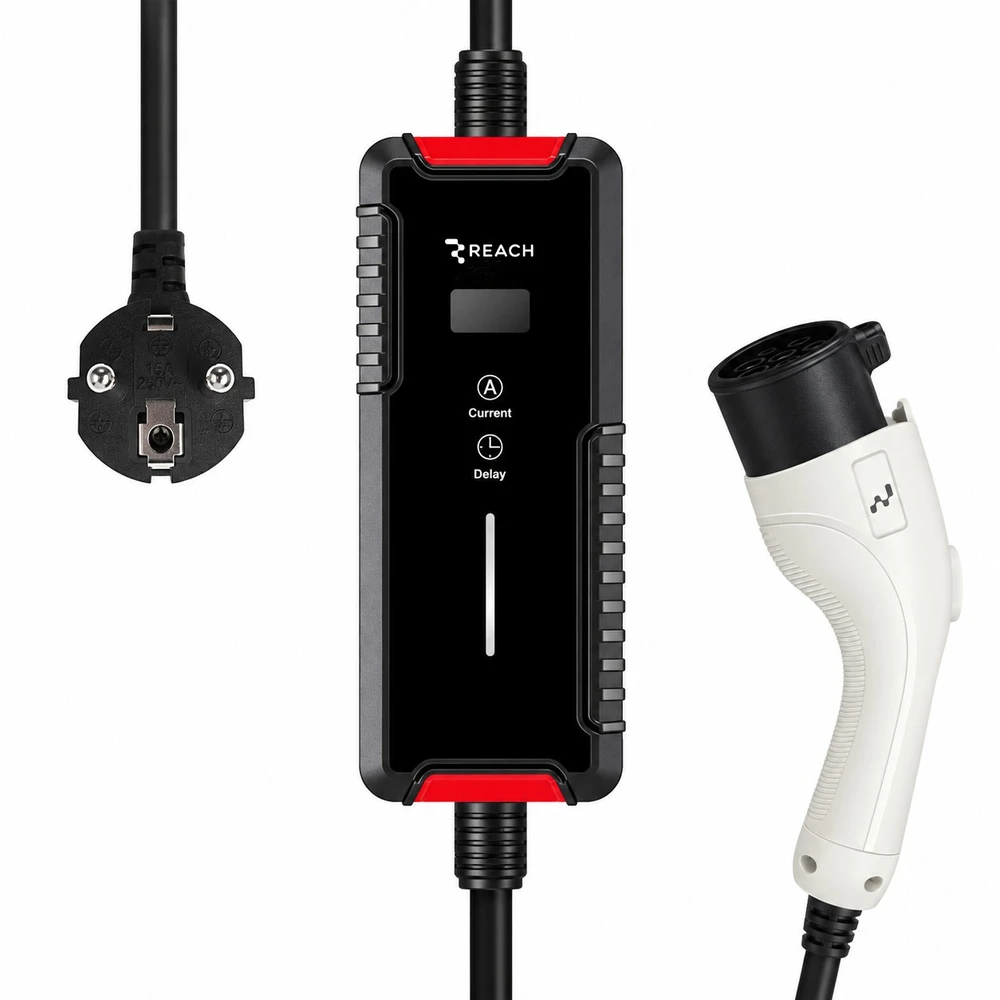 Elektromobilių įkroviklis Reach PEVC1 220V GBT