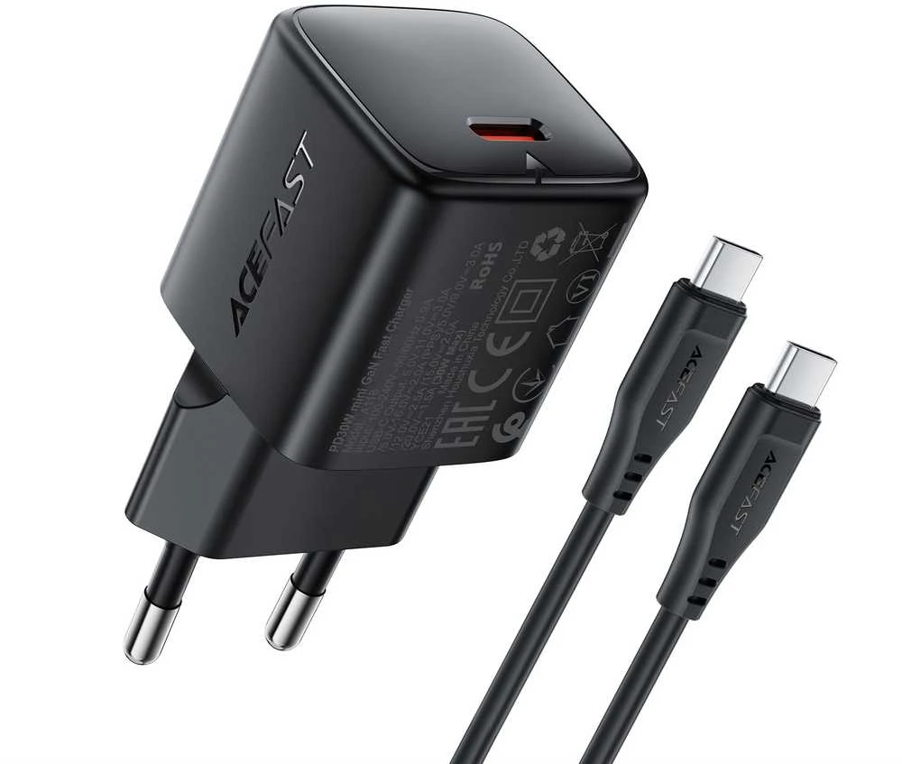 Charger Acefast A118 30W GaN USB-C