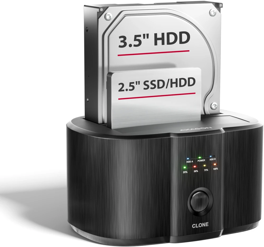 Axagon ADSA-SC USB-C 5Gbps Dual SATA