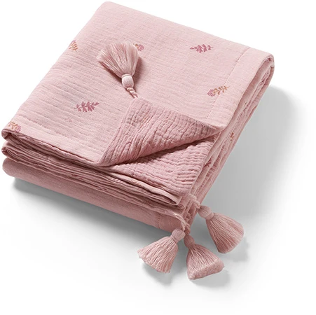 BABY ONO 1566/01 PINK MUSLIN BLANKET