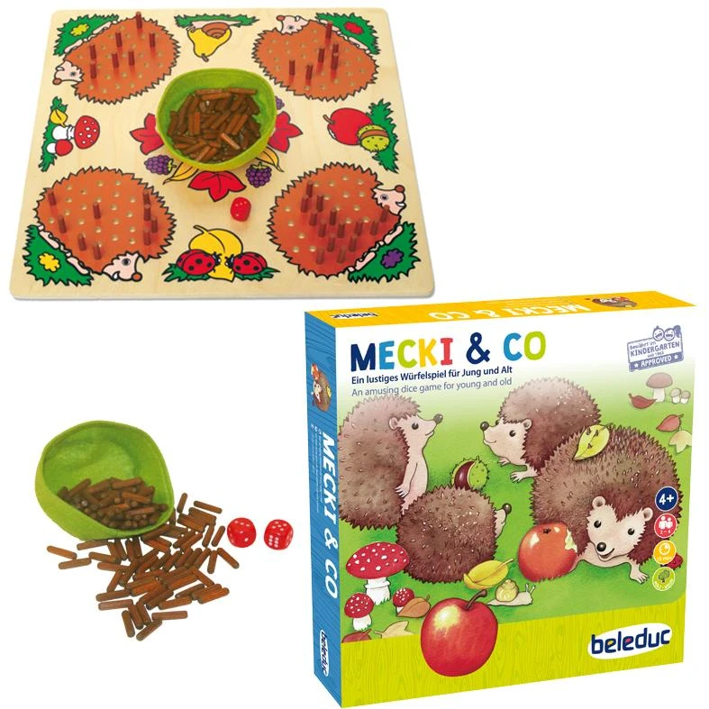 Beleduc lavinamasis žaidimas Mecki  Co. (22355)