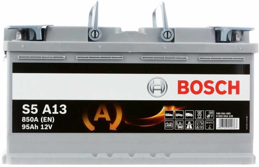 Akumuliatorius BOSCH S5 AGM  95Ah  850A