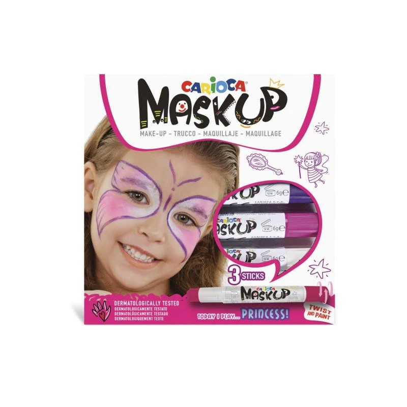 Face paint CARIOCA PRINCESS 3 pcs