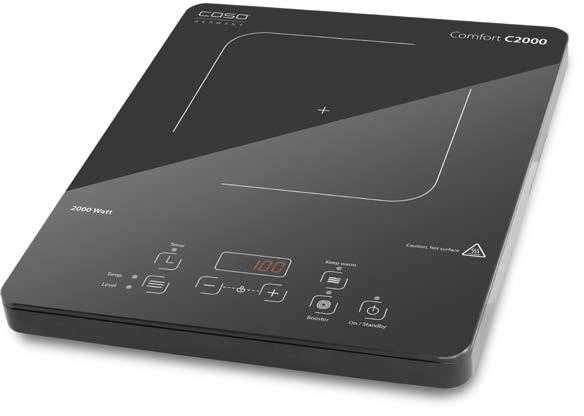 Caso Brīvi stāvošs table hob Comfort