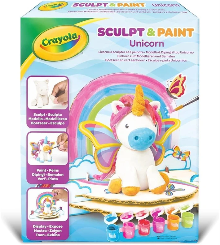 KIT DIY CRAYOLA SCULPPAINTUNICORN 4030103-1667 600397315