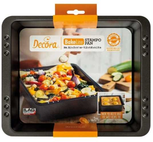 Decora Tin  non-stick coating  chromed metal