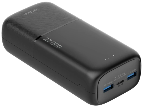 Išorinė baterija DELTACO  27 000 mAh