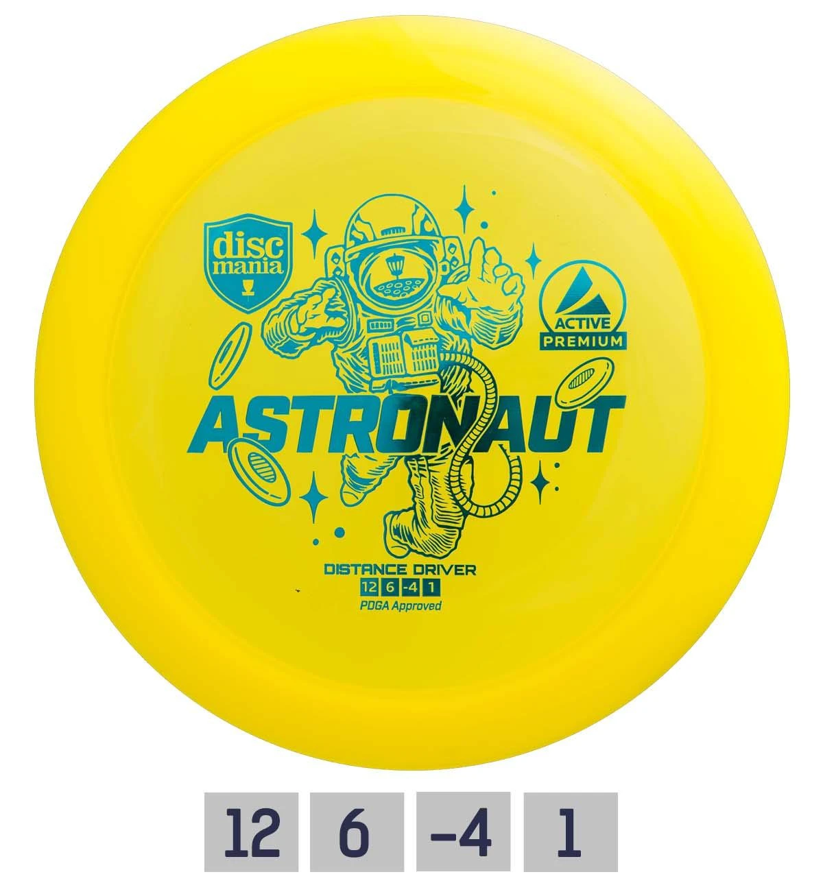 Discmania Diskgolfo diskas Distance Driver ASTRONAUT
