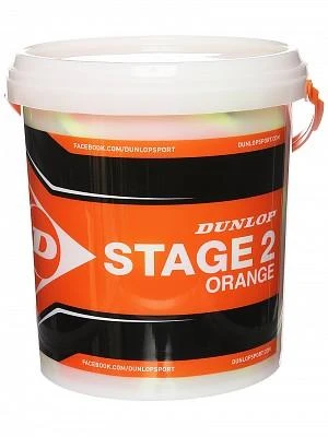 Teniso kamuol. DUNLOP STAGE 2 Oranžinis