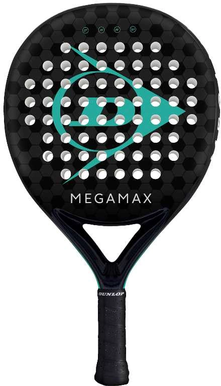 RACKET PADEL DUNLOP MEGAMAXBLACK 365G 0045566304551