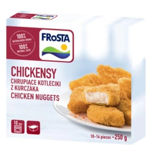 Frosta Greitai užšaldyti vištienos kepsneliai  džiūvėsėliuose