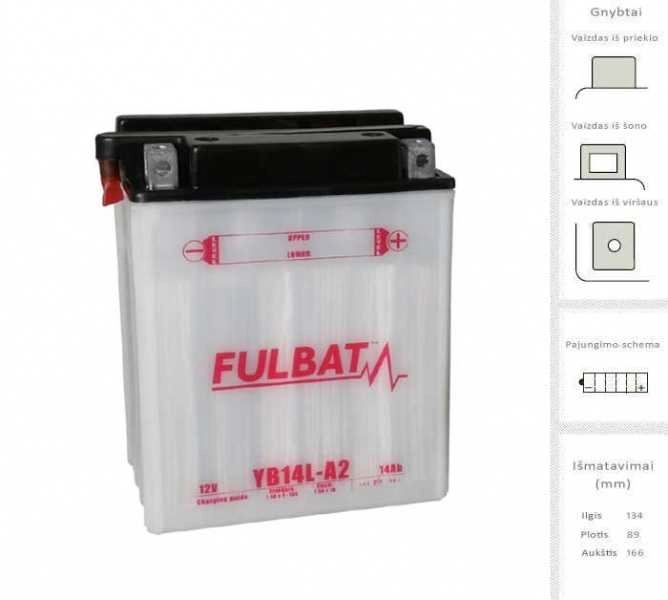 Fulbat Battery 14 Ah 175 12V