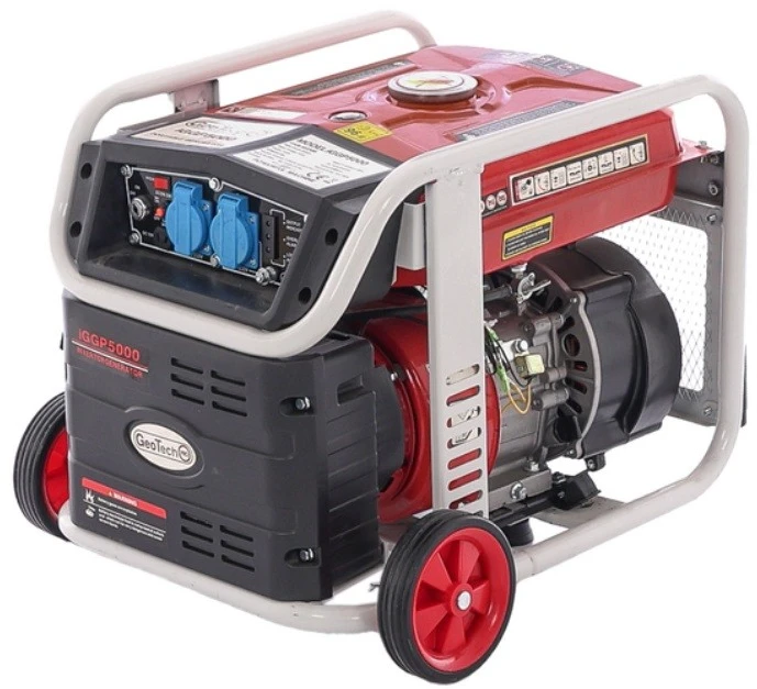Inverterinis benzininis generatorius GeoTech Pro iGGP5000